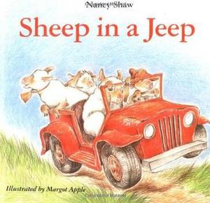 sheep in a jeep