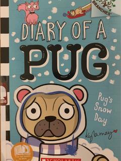 diary of a pug pug's snow day