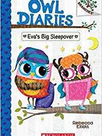 owl diaries #9:eva's big sleepover